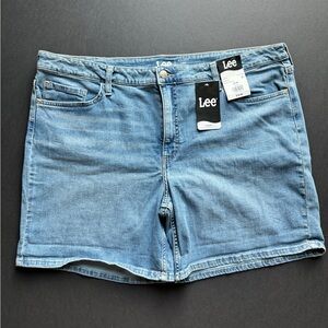 Lee plus size jean shorts